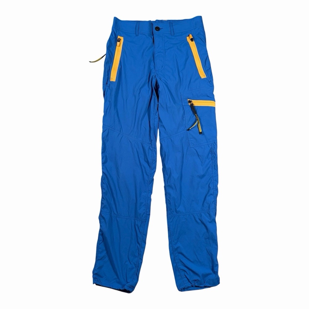 Outdoor Afro X REI Co-op Pants Mens 30x32 Blue Nylon Stretch Hiking Outdoors